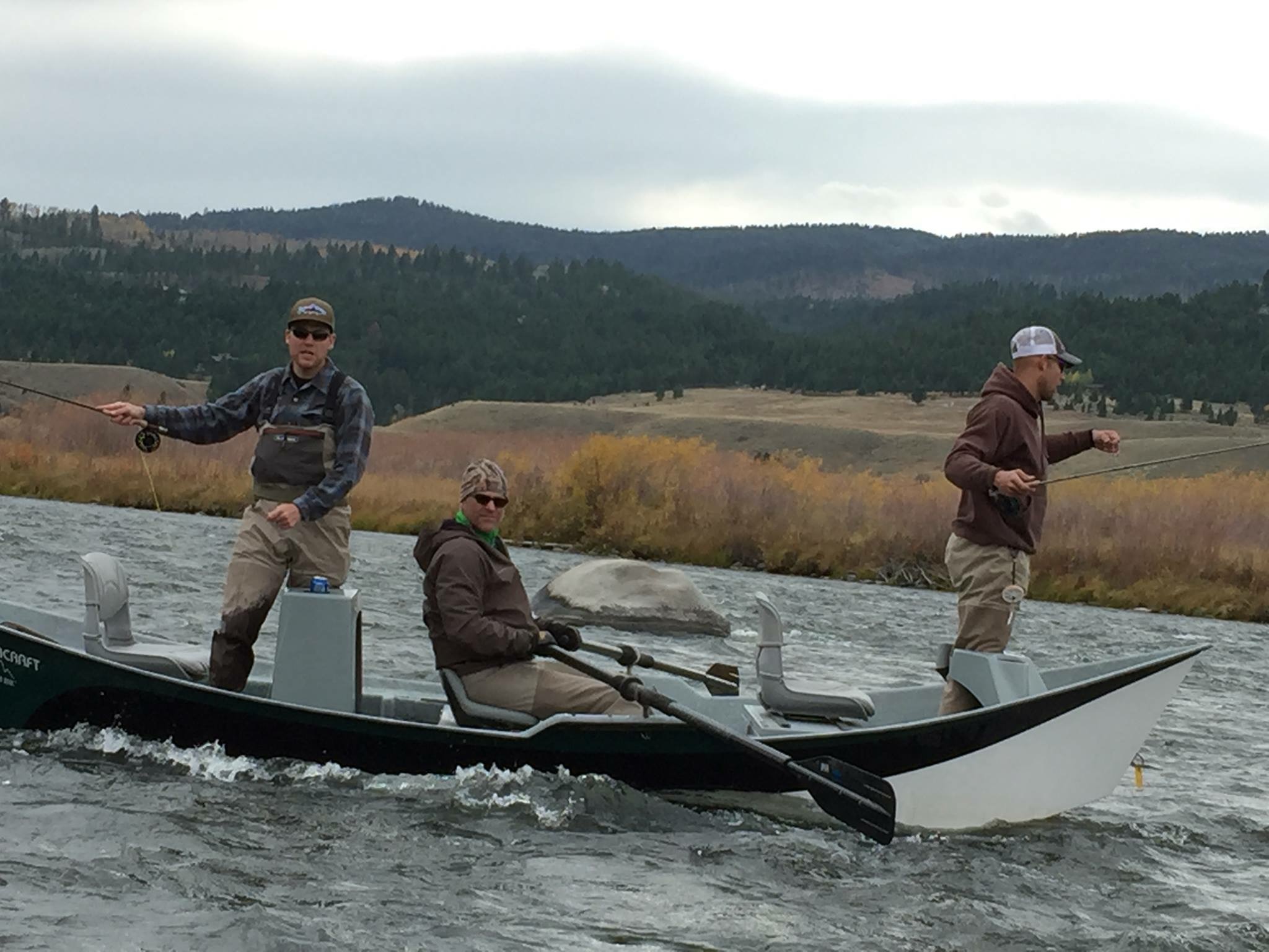 Fly Fishing and Friends