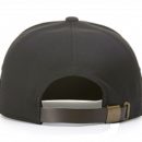 801 Fly Fishing 7 Panel Leather Strapback (Loden / Black)